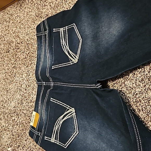 Mudd girl blue jeans. New with tag. Size 18 1/2 adjustable waist. Skinny - Picture 9 of 11